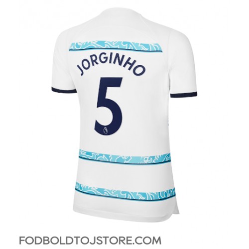 Chelsea Jorginho #5 Udebanetrøje Dame 2022-23 Kortærmet